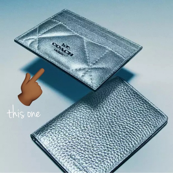 Coach Slim ID Card Card Case - Picture 2 of 3